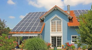 House Built With Solar Panels
